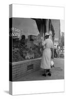 Main Street, Pittsboro, North Carolina-Dorothea Lange-Stretched Canvas