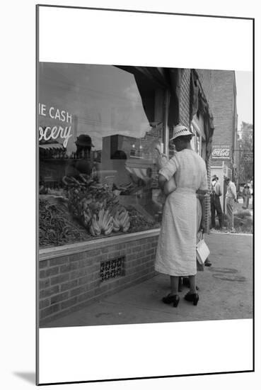 Main Street, Pittsboro, North Carolina-Dorothea Lange-Mounted Art Print