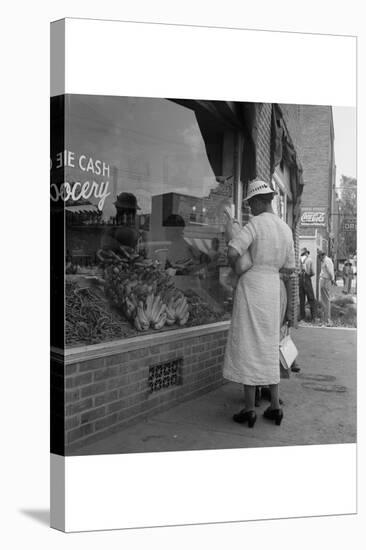 Main Street, Pittsboro, North Carolina-Dorothea Lange-Stretched Canvas