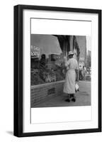 Main Street, Pittsboro, North Carolina-Dorothea Lange-Framed Art Print