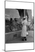 Main Street, Pittsboro, North Carolina-Dorothea Lange-Mounted Art Print