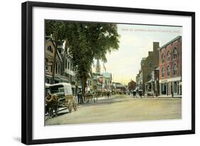 Main Street, Plymouth-null-Framed Art Print