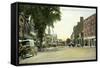 Main Street, Plymouth-null-Framed Stretched Canvas