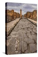 Main Street, Pompeii, Italy-John Ford-Stretched Canvas