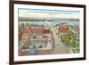 Main Street, Quincy, Illinois-null-Framed Art Print