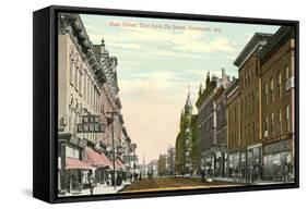 Main Street, Richmond-null-Framed Stretched Canvas