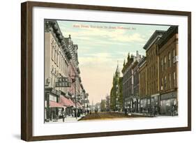 Main Street, Richmond-null-Framed Art Print