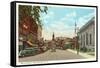 Main Street, Rochester, New Hampshire-null-Framed Stretched Canvas