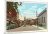 Main Street, Rochester, New Hampshire-null-Mounted Premium Giclee Print