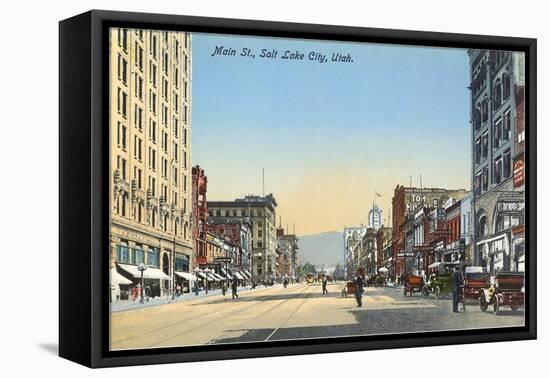 Main Street, Salt Lake City, Utah-null-Framed Stretched Canvas
