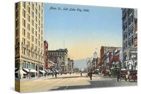 Main Street, Salt Lake City, Utah-null-Stretched Canvas