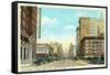 Main Street, Salt Lake City-null-Framed Stretched Canvas