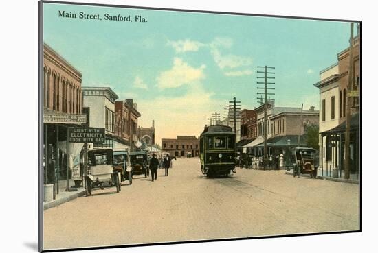 Main Street, Sanford, Florida-null-Mounted Art Print