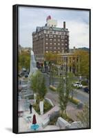 Main Street Square, Fort Hays, Rapid City, South Dakota, USA-Walter Bibikow-Framed Photographic Print