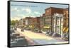 Main Street, St. Albans, Vermont-null-Framed Stretched Canvas