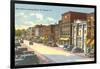 Main Street, St. Albans, Vermont-null-Framed Art Print