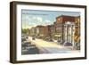 Main Street, St. Albans, Vermont-null-Framed Art Print