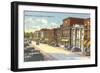 Main Street, St. Albans, Vermont-null-Framed Art Print