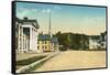 Main Street, Stowe, Vermont-null-Framed Stretched Canvas