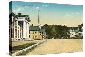 Main Street, Stowe, Vermont-null-Stretched Canvas
