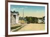 Main Street, Stowe, Vermont-null-Framed Premium Giclee Print