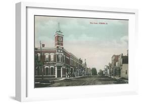 Main Street, Sumner, Iowa-null-Framed Art Print