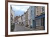 Main Street Through the Fishing Village of Staithes-James Emmerson-Framed Photographic Print