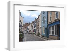 Main Street Through the Fishing Village of Staithes-James Emmerson-Framed Photographic Print