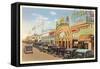 Main Street, Tijuana, Mexico-null-Framed Stretched Canvas