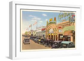 Main Street, Tijuana, Mexico-null-Framed Art Print