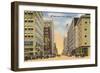 Main Street, Tulsa, Oklahoma-null-Framed Art Print