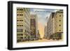 Main Street, Tulsa, Oklahoma-null-Framed Art Print