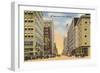 Main Street, Tulsa, Oklahoma-null-Framed Art Print