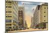 Main Street, Tulsa, Oklahoma-null-Mounted Art Print