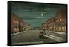 Main Street, Twin Falls, Idaho-null-Framed Stretched Canvas