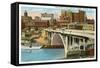 Main Street Viaduct, Houston, Texas-null-Framed Stretched Canvas