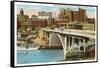 Main Street Viaduct, Houston, Texas-null-Framed Stretched Canvas