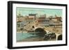 Main Street Viaduct, Houston, Texas-null-Framed Art Print