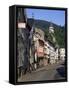 Main Street, Vianden, Luxembourg-Gavin Hellier-Framed Stretched Canvas