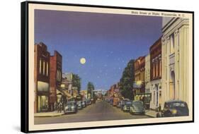 Main Street, Waynesville-null-Framed Stretched Canvas