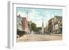 Main Street, Westbrook, Maine-null-Framed Art Print