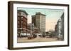 Main Street, Winnipeg, Manitoba-null-Framed Art Print