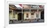 Main street with shops and museum in historic Chinese American Town, Locke,-null-Framed Photographic Print