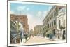 Main Street, Woonsocket, Rhode Island-null-Mounted Art Print