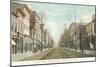 Main Street, Zanesville, Ohio-null-Mounted Art Print