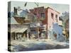 Main Street-LaVere Hutchings-Stretched Canvas