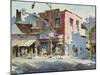 Main Street-LaVere Hutchings-Mounted Giclee Print
