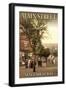 Main Street-Sinclair Lewis-Framed Art Print