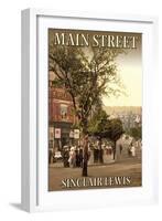 Main Street-Sinclair Lewis-Framed Art Print