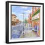 Main Street-Edgar Jerins-Framed Giclee Print